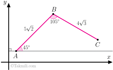 نمونه سوال مثلثات