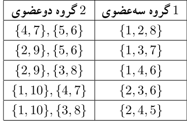 نمونه سوال ریاضی